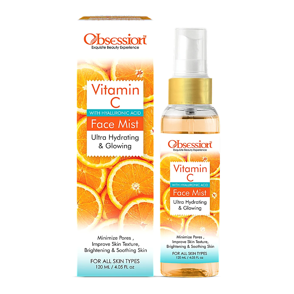 Obsession Vitamin C Face Mist spray bottle and box